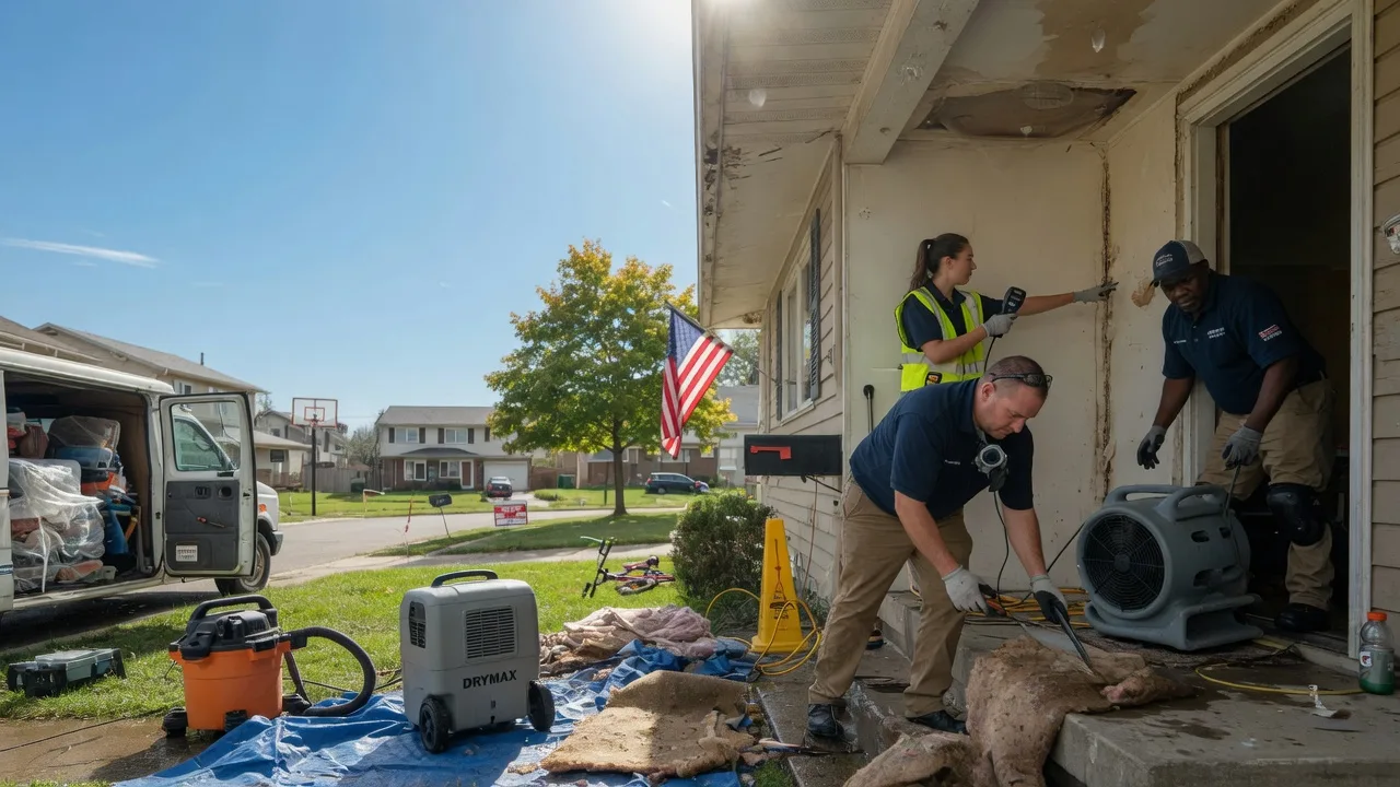 Water Damage Restoration in Howe, OK near me